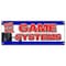 Signmission WE FIX GAME CONSOLES BANNER SIGN ps4 xbox 360 systems wii u ps3 nintendo B-We Fix Game Consoles - alternate 1